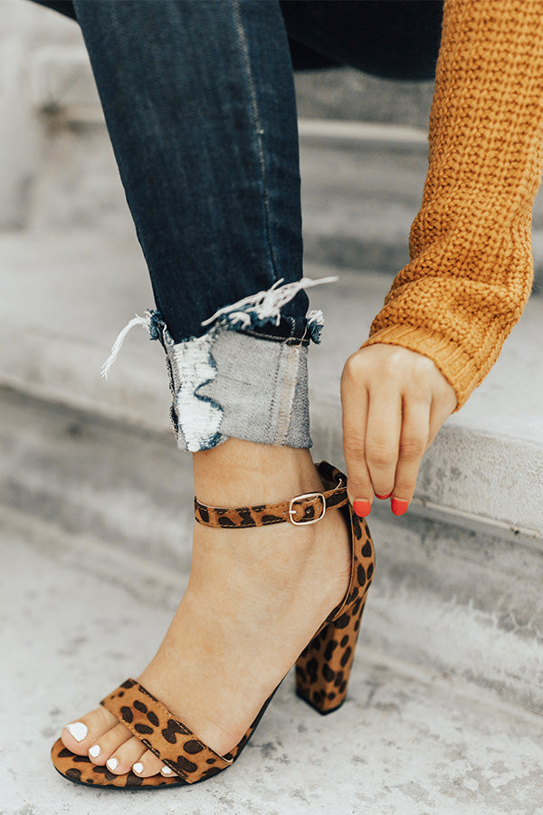 The Jeannie Leopard Heel