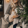 Makin' Time For Cocoa & Cuddles Color Block Cardigan Image - 1