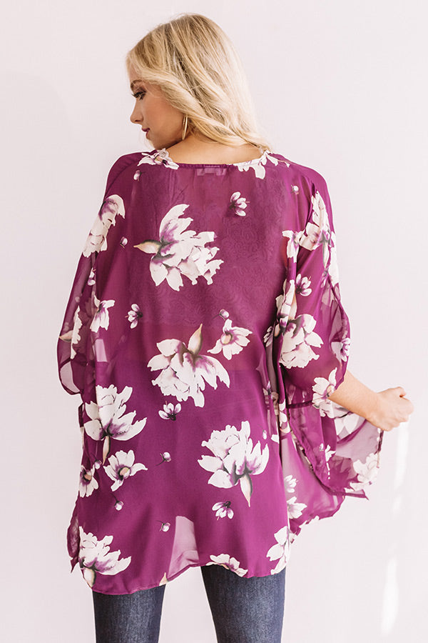 Chiffon On My Mind Shift Tunic