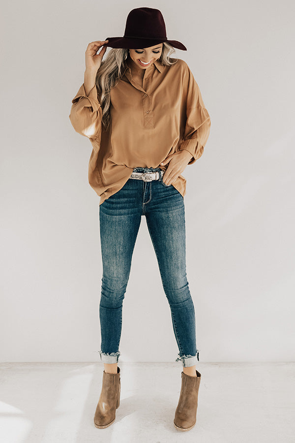 The Vera High Waist Frayed Skinny