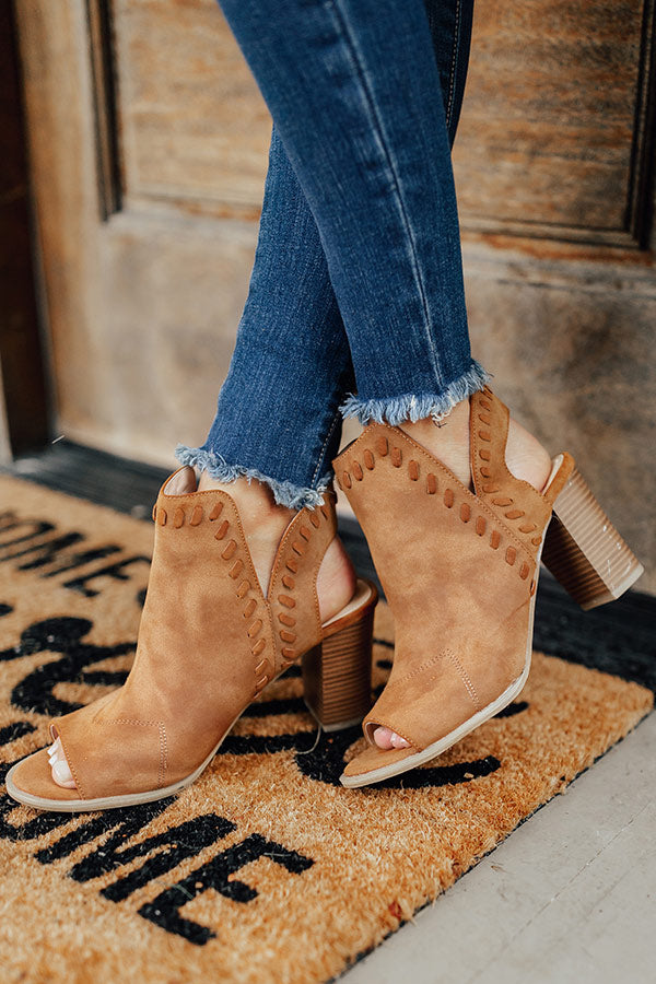 The Tenley Peep Toe Bootie