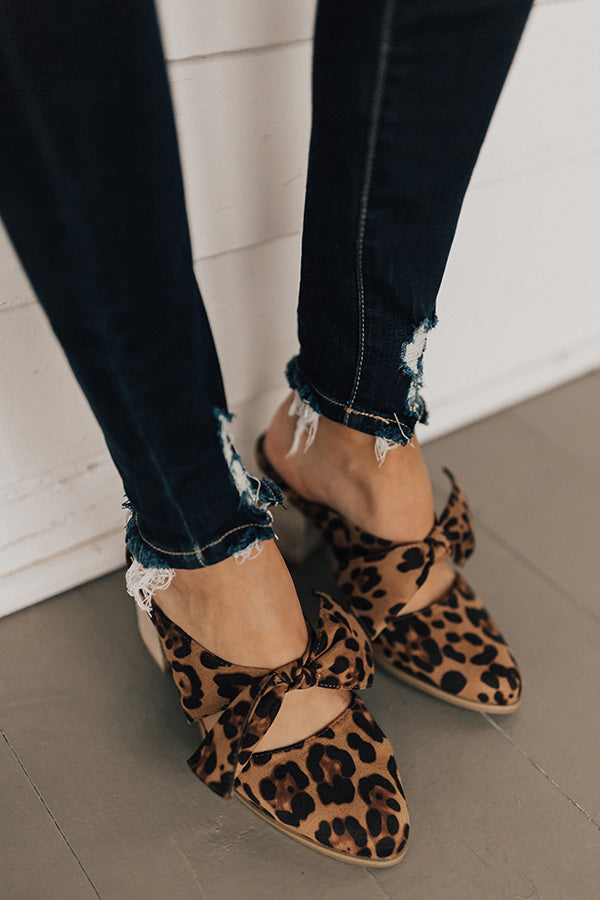 The Kensington Leopard Heel