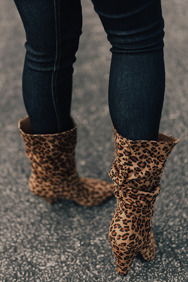 The Laurette Leopard Ankle Boot
