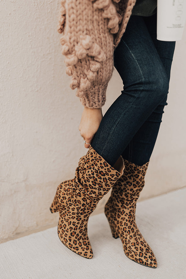 The Laurette Leopard Ankle Boot