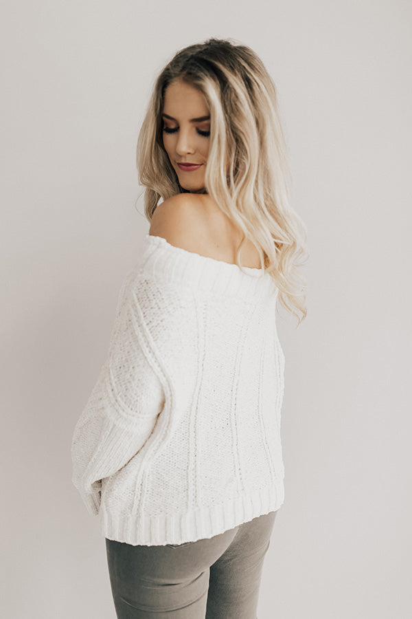 Snow Day Bliss Chenille Sweater • Impressions Online Boutique