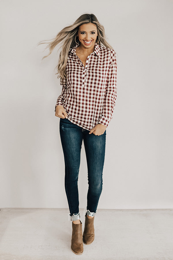 Easy As Pie Shift Top