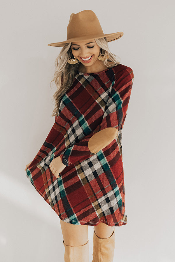 Hey Sugar Plum Plaid Sweater Dress in Wine Impressions Online Boutique Hey Sugar Plum Plaid Sweater Dress in Wine Impressions Online Boutique