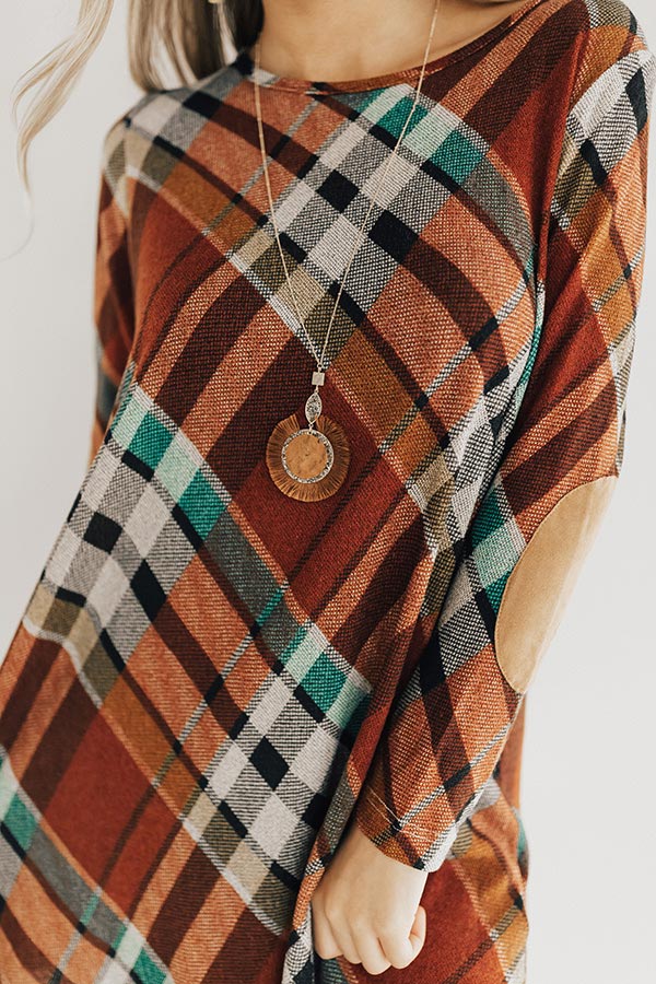 Up To Hue Necklace In Brown