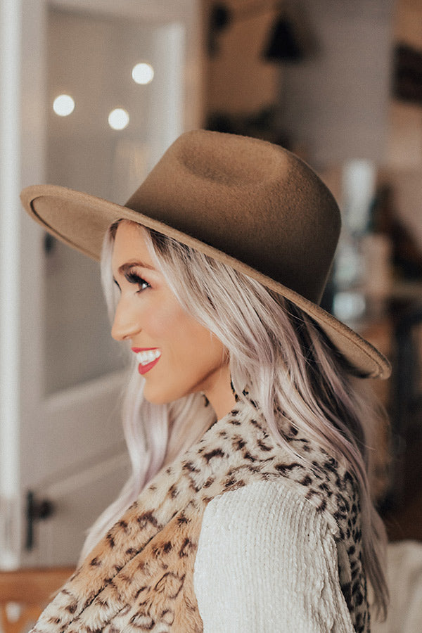 The Aurora Hat In Camel