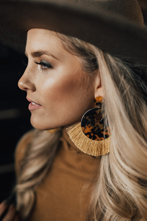 Secret Admirer Tortoiseshell Earrings