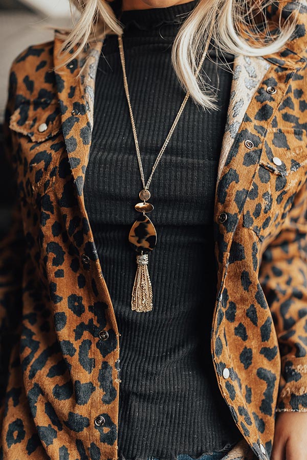 Natural Attraction Tortoiseshell Necklace
