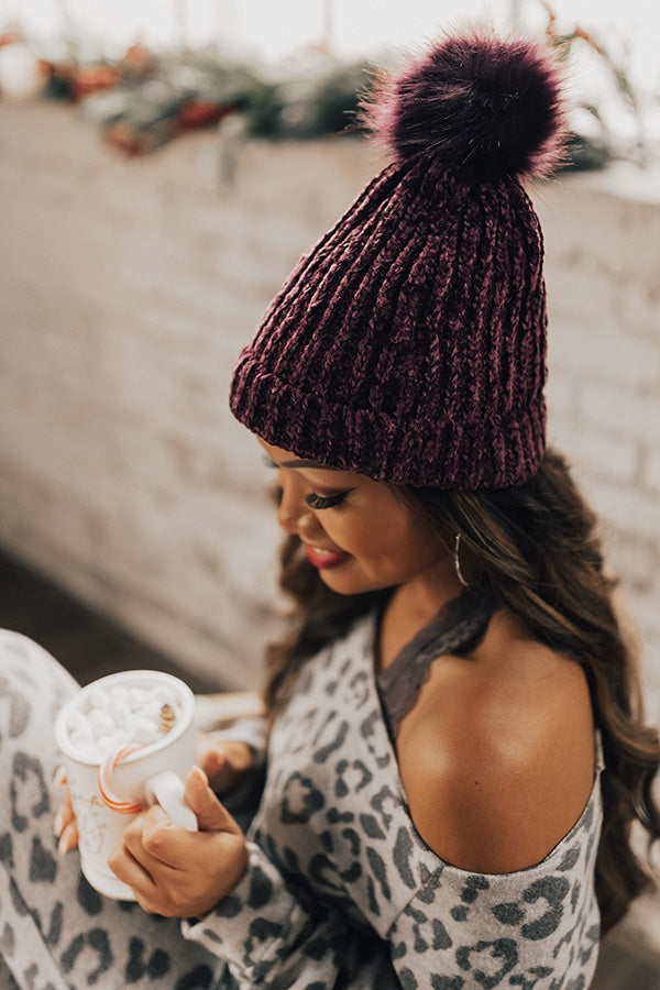 Sweet Treat Chenille Beanie