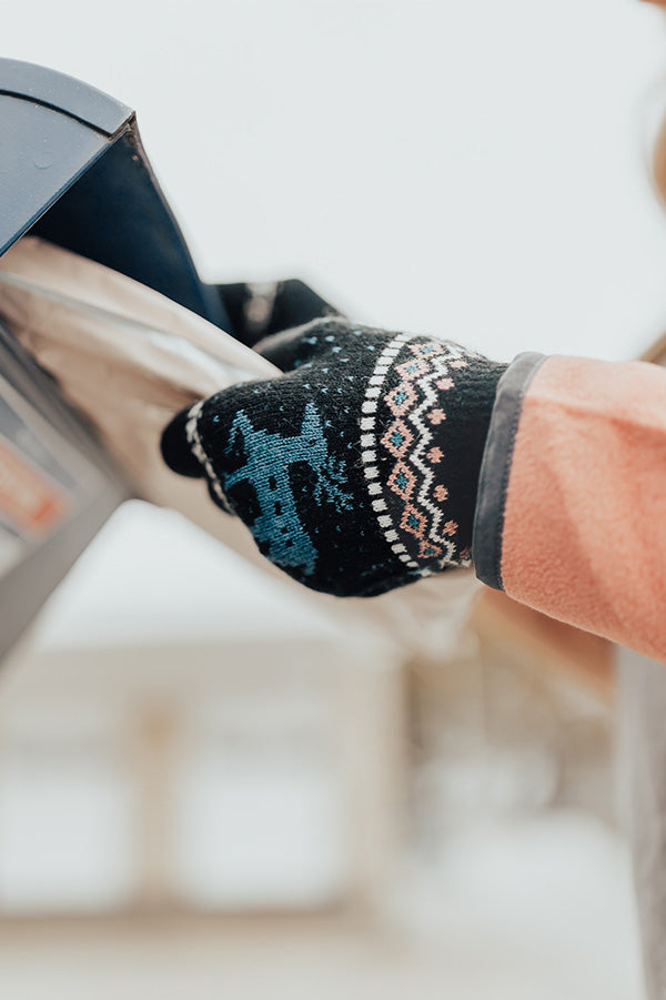 Northern Nights Tech Gloves In Black