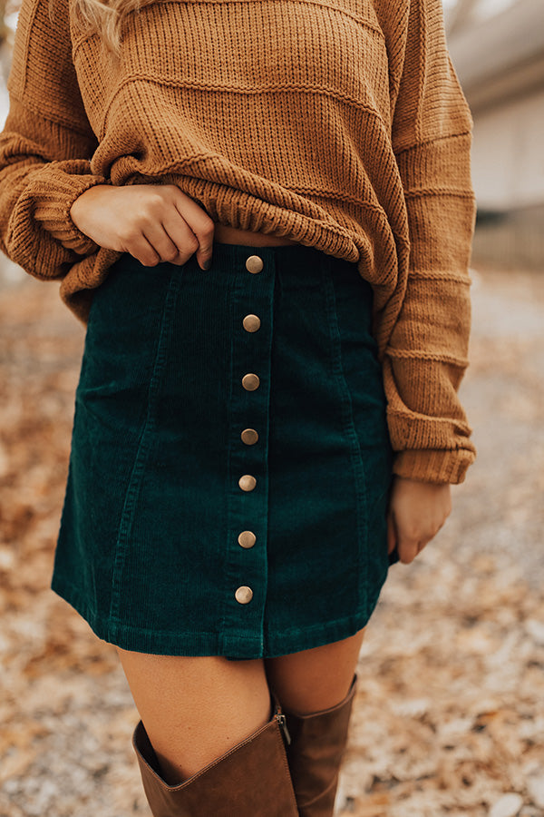 The Hazel Button Down Skirt