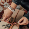 Love List Semi Precious Bracelet Set In Natural Image - 1