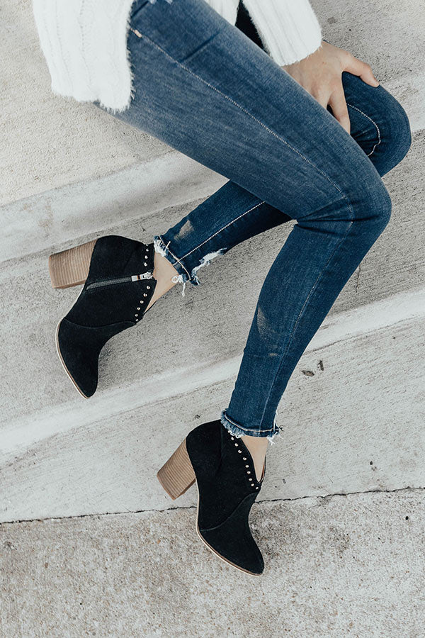 The Morgan Bootie In Black