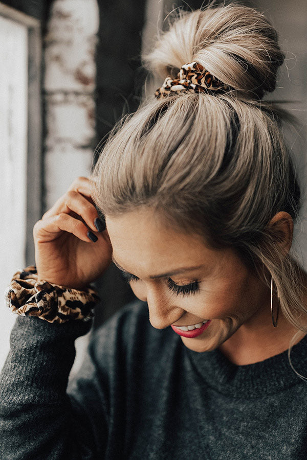 Leopard Dream Scrunchie Set