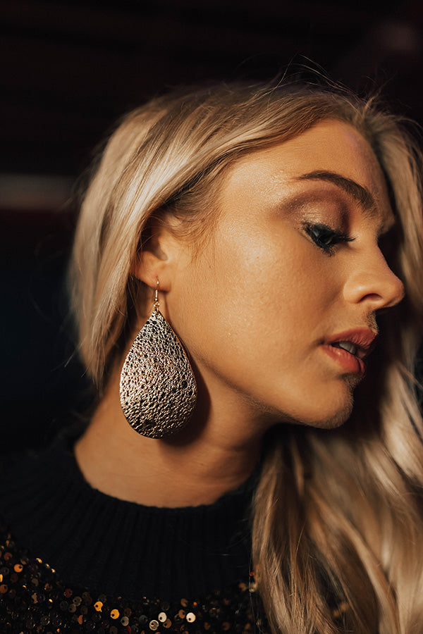 Stay Stylish Earrings in Gold