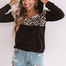 Love List Leopard Pullover Image - 1