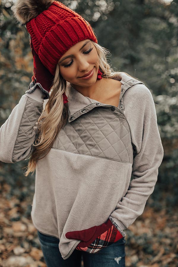 Snow Summit Fleece Shift Sweater