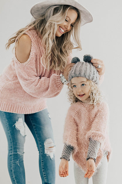 Cozy Days Children's Pom Pom Beanie