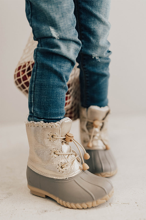 The Zoe Metallic Children's Boot