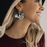 After Hours Snake Print Earrings Image - 1