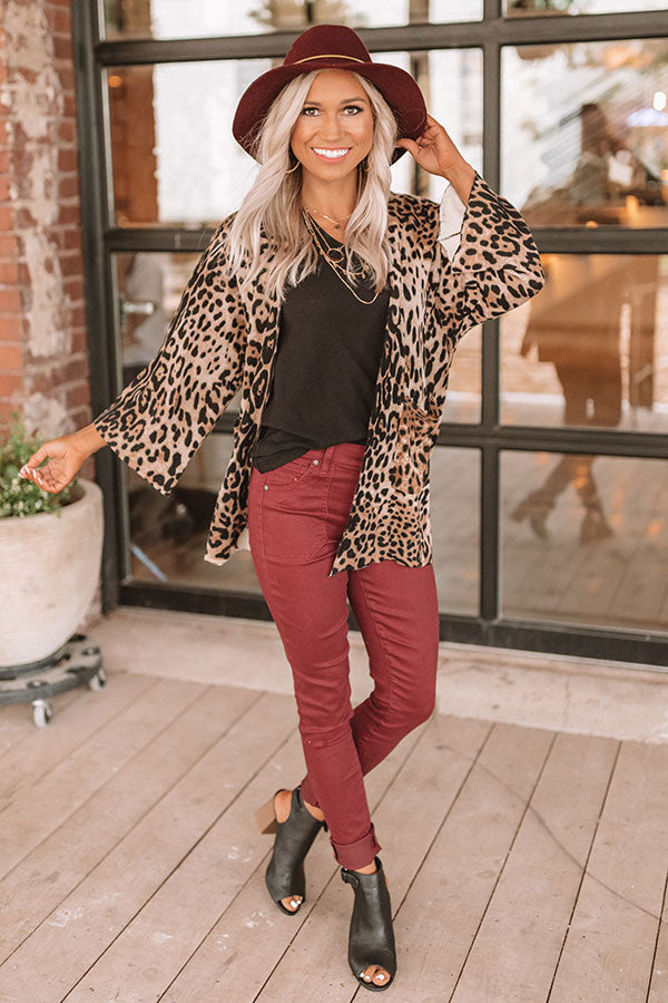 Now Trending Leopard Cardigan