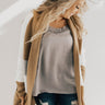 Cozy And Collected Color Block Cardigan Image - 1
