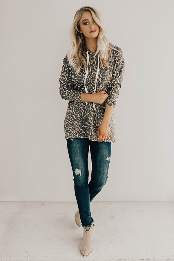 Chic Cuddles Leopard Hoodie
