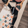 Morning Marathon Midrise Perforated Mesh Legging Image - 1