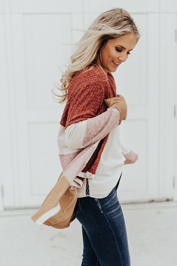 Crushing On You Colorblock Cardigan Image - 1