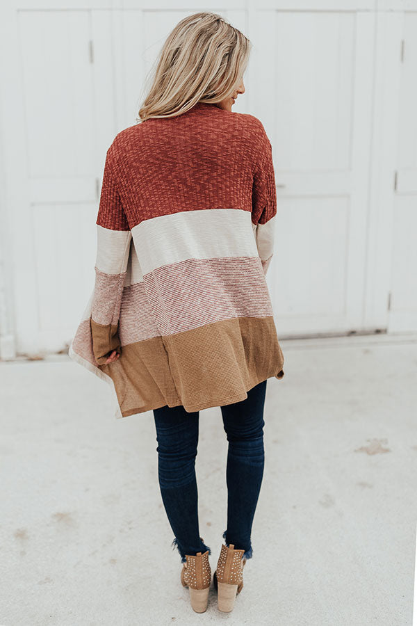Crushing On You Colorblock Cardigan Image - 1