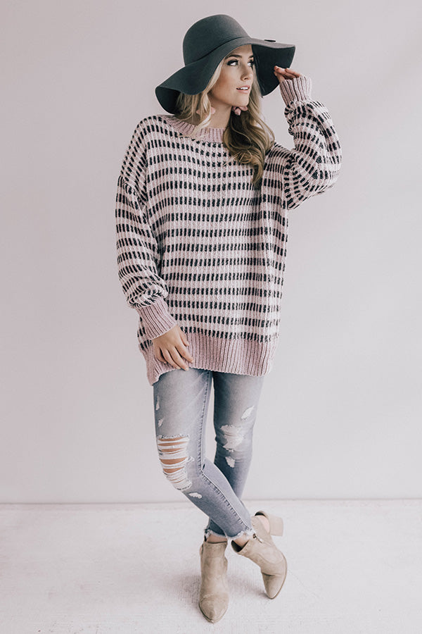 Paris Cuddles Chenille Tunic Sweater