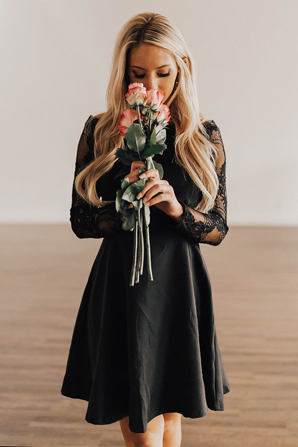 Dance The Night Away Fit And Flare Lace Dress Dance The Night Away Fit And Flare Lace Dress
