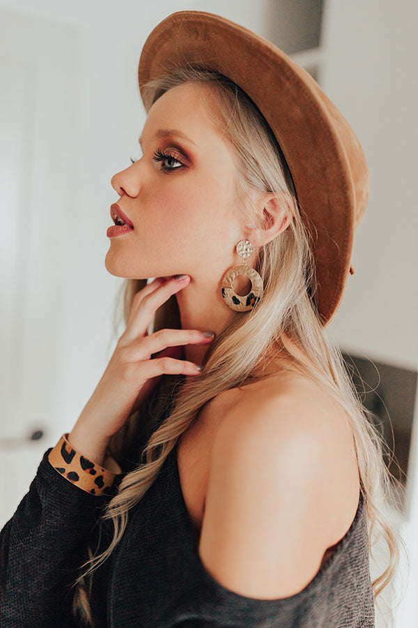 Leopard Love Earrings