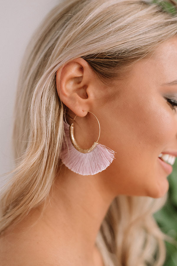 Havana Happy Hour Earrings In Lavender
