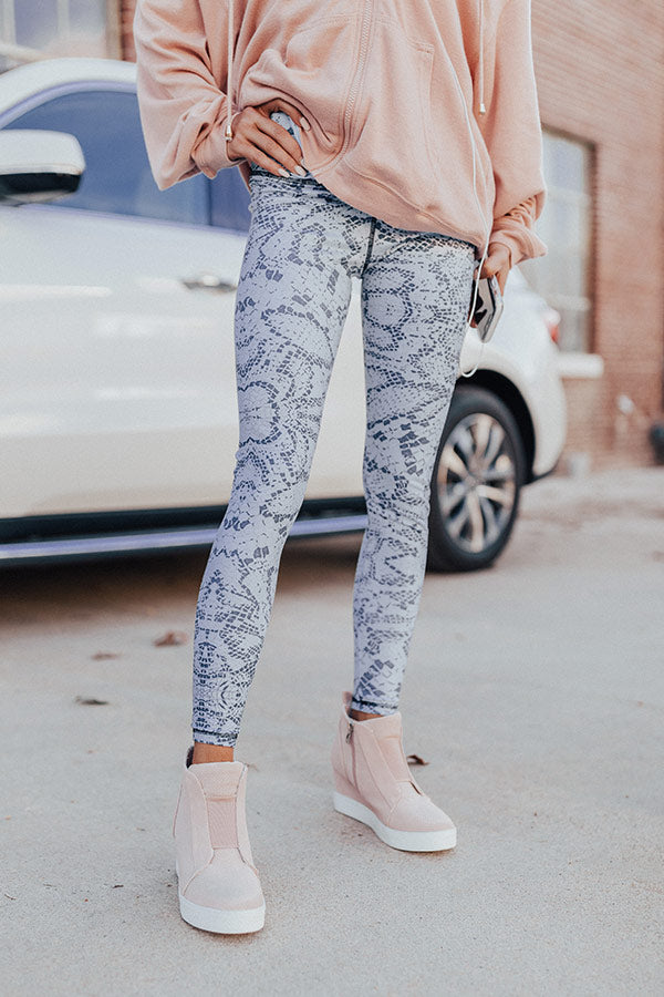 Prosecco And Push Ups Midrise Legging