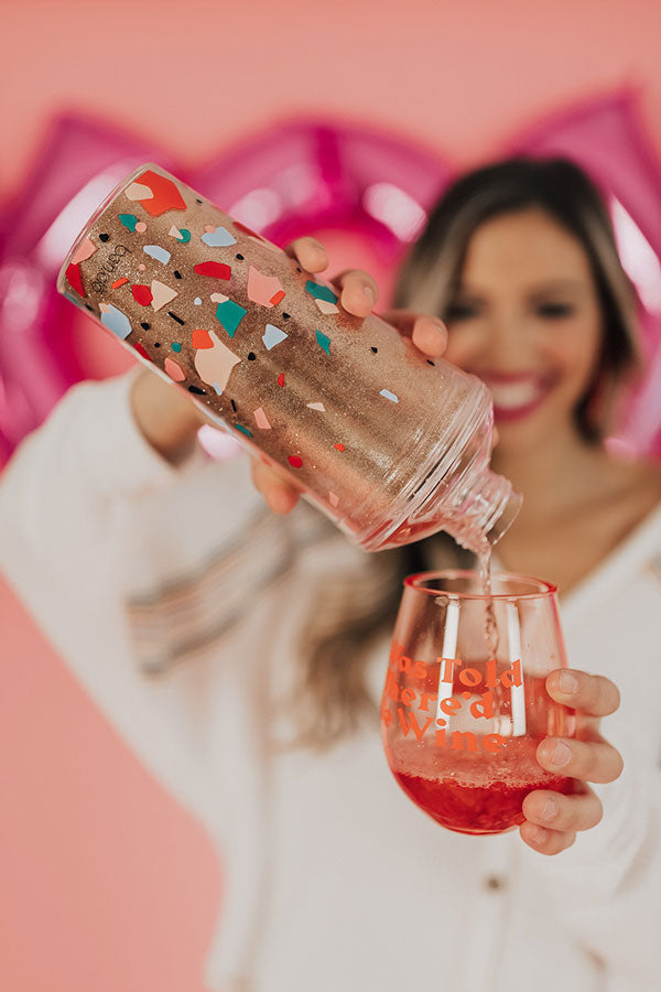 Glitter Bomb Cocktail Shaker