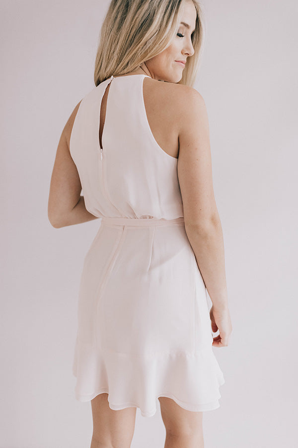 Celebrate With Champagne Dress in Light Pink Celebrate With Champagne Dress in Light Pink