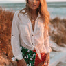 Malibu Mornings Shift Top In Ivory Image - 1