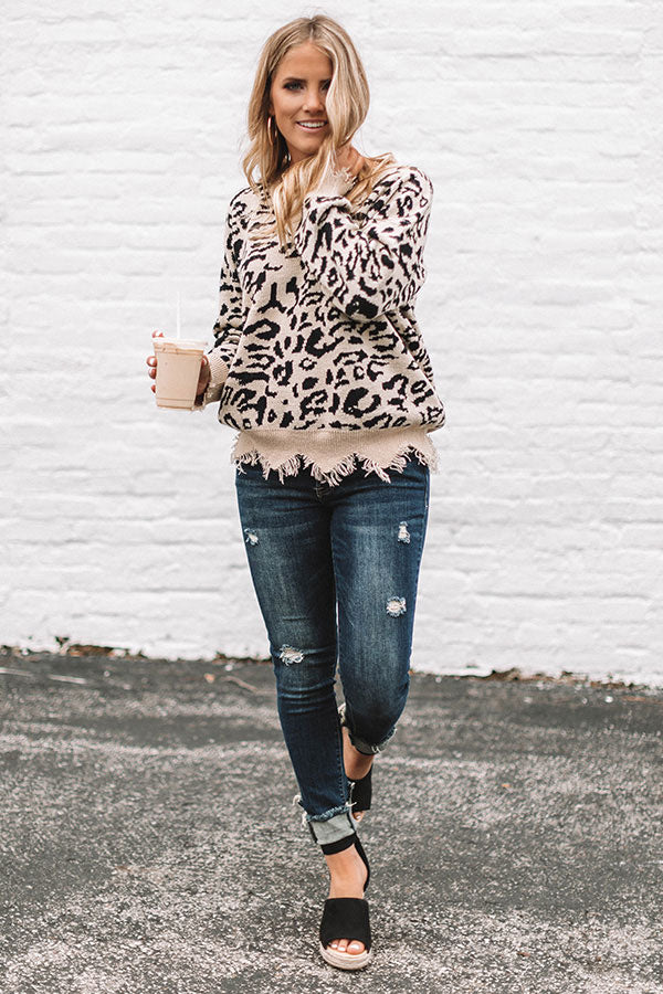 Cruising To Colorado Shift Sweater In Black Image - 1
