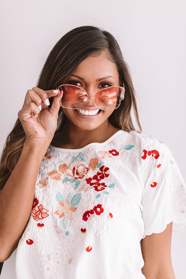 Infinite Sunshine Sunnies In Pink