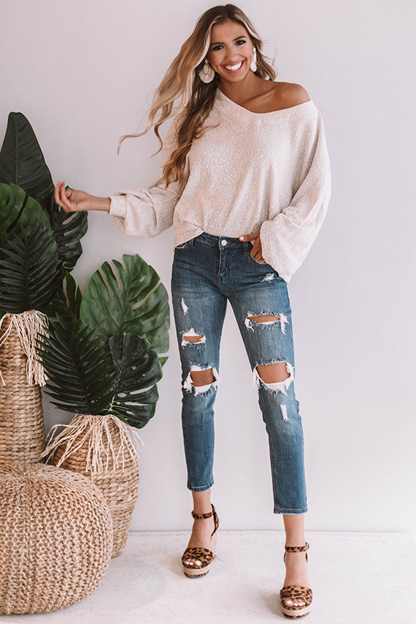 Blissful Breeze Shift Top