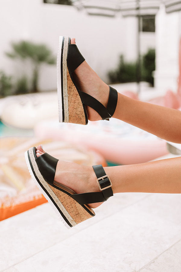 The Wyatt Wedge In Black