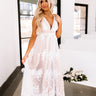 Encore Please Maxi Dress in White Image - 1