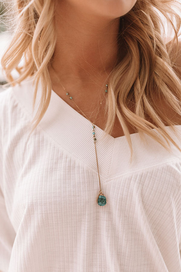 Resort Druzy Necklace