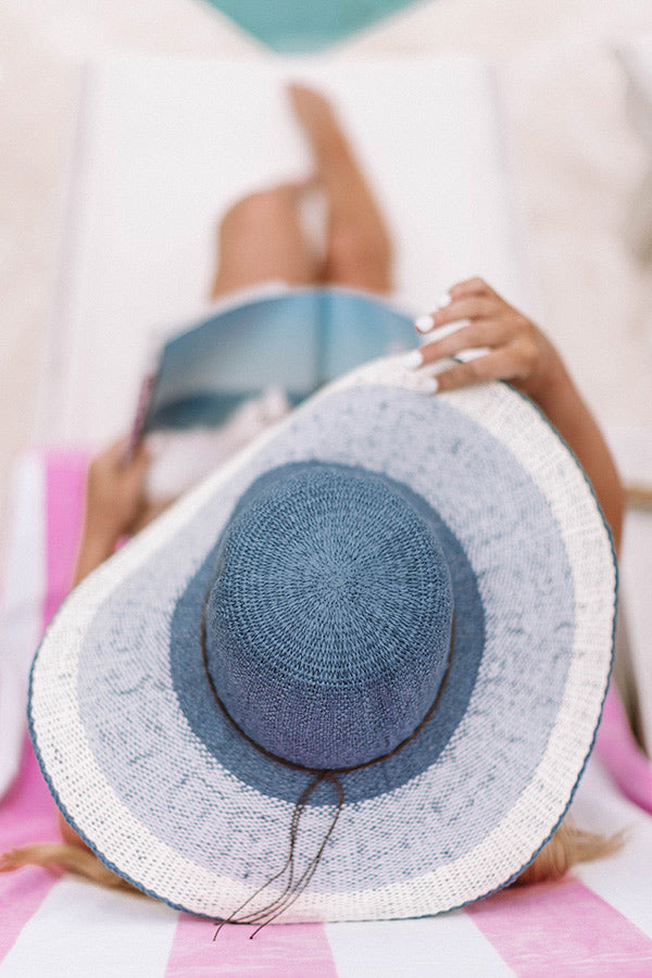Prettier By The Pacific Hat In Ocean Blue