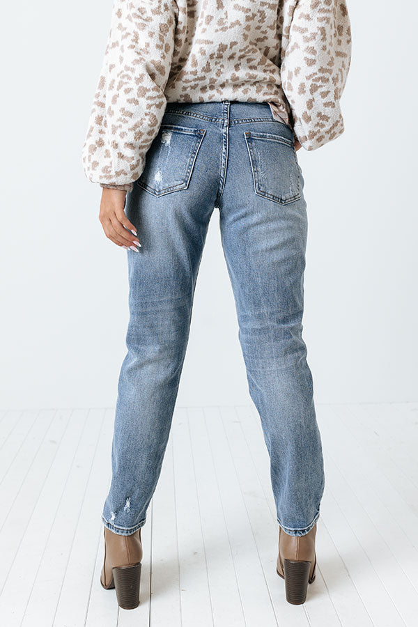 The Mason High Waist Relaxed Skinny in Medium Wash