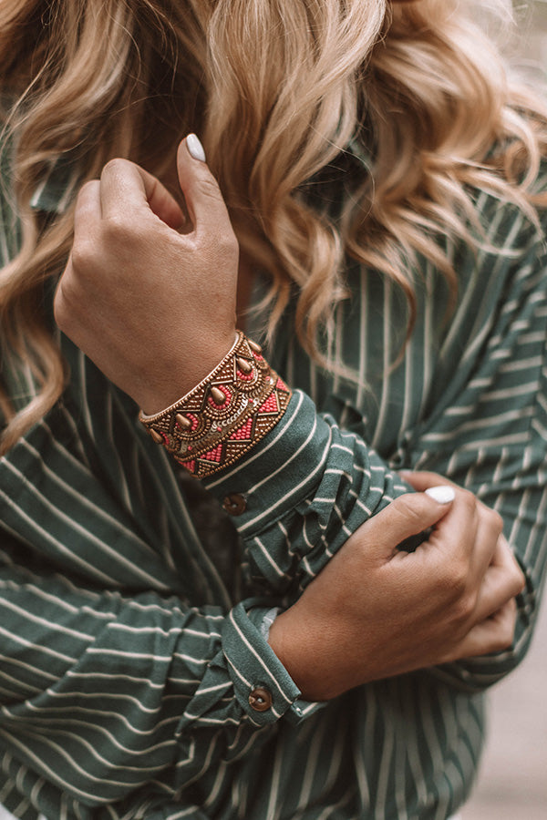 Long Beach Bombshell Cuff Bracelet